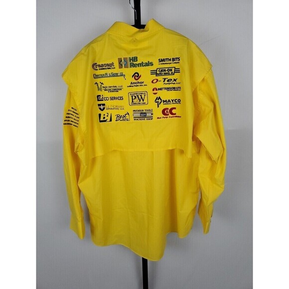 Tiger Hill Fishing Shirt Mens XL Vented Performance Poplin Outdoor Pockets - Picture 2 of 9